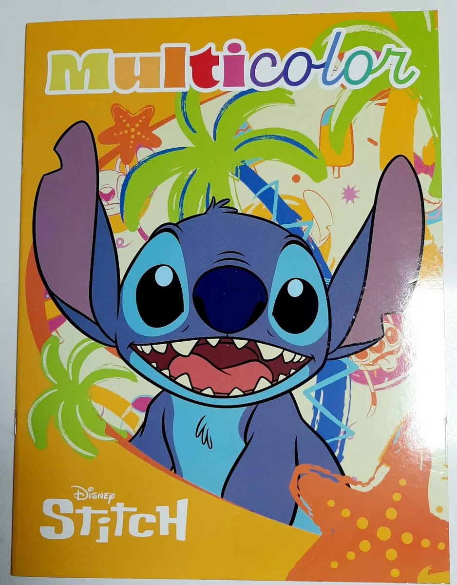 Disney Stitch Kleurboek Tropisch IJsje