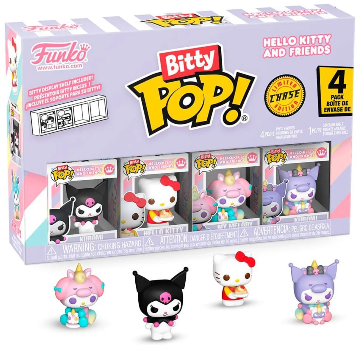 Funko Bitty Pop! Hello Kitty & Friends Multicolor - 0889698857154