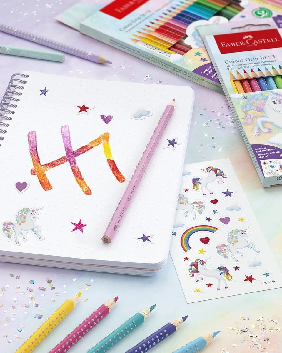 Faber-Castell Grip Unicorn Kleurpotloden 24 Stuks - Assorti