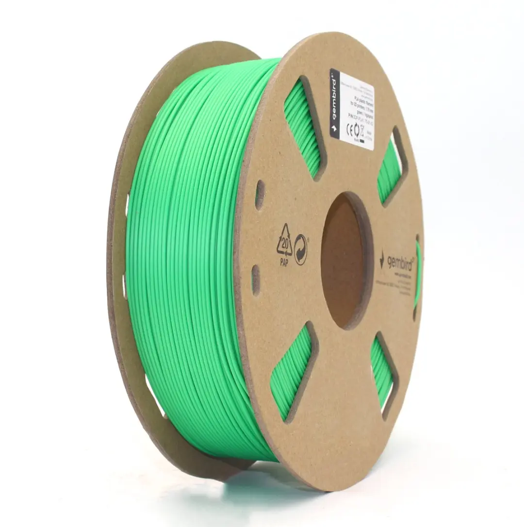 Gembird PLA 1.75mm Groen 1kg