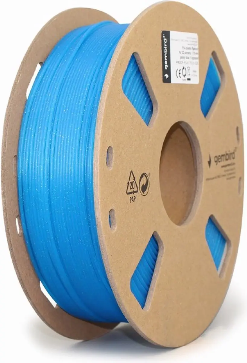 Gembird PLA Filament Galaxy Blauw 1.75mm 1kg
