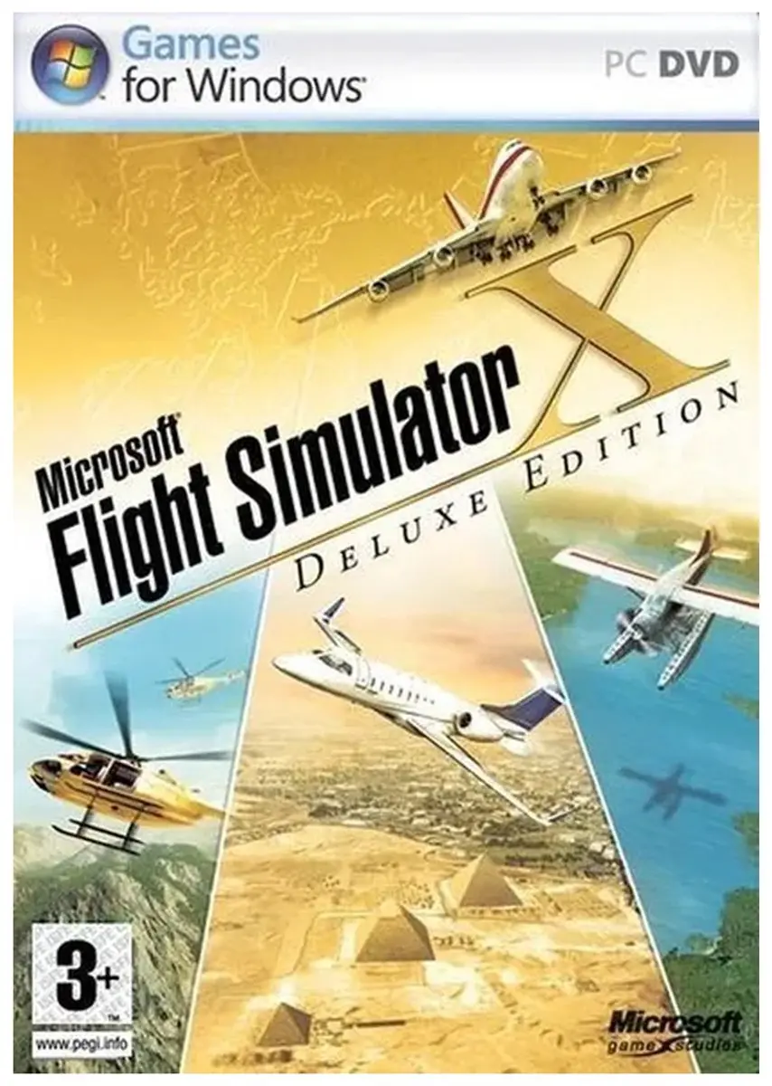 Microsoft Flight Simulator X: Deluxe Edition, US