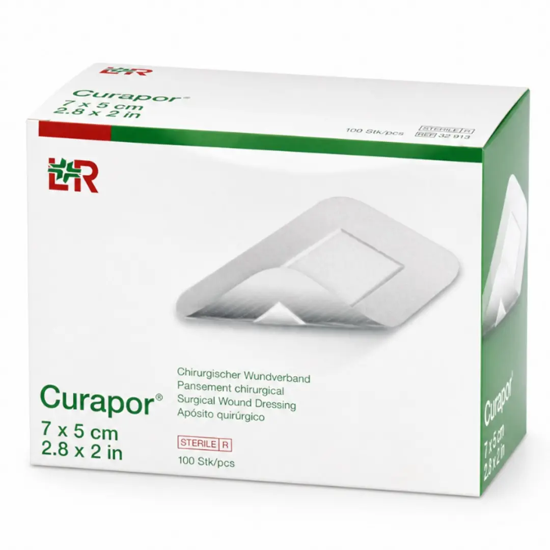 Lohmann & Rauscher Curapor Chirurgisch Wondverband 5x7cm - 100 Stuks