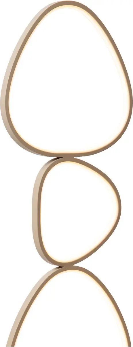 Lucide SAMLING Vloerlamp LED Dimbaar 48W - Taupe