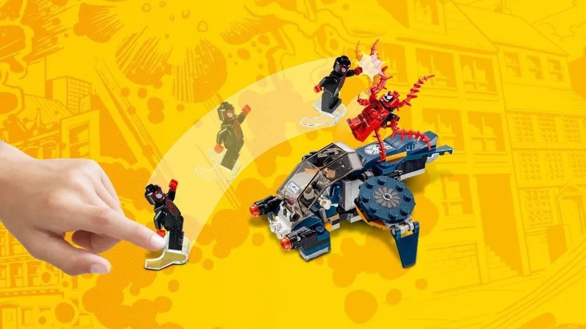 LEGO Super Heroes Carnage Spider-Man SHIELD Luchtaanval 76036