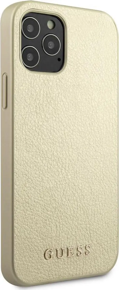 GUESS IriDescent Back Case - iPhone 12 Pro Max - Goud - afbeelding 3 van 6