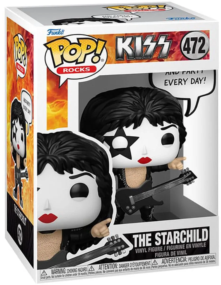 Funko Pop! Kiss The Starchild Vinyl Figur 472