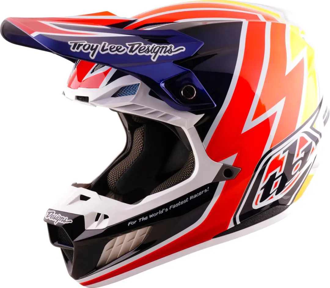 Troy Lee Designs SE5 Carbon MIPS Boltz Motocrosshelm -