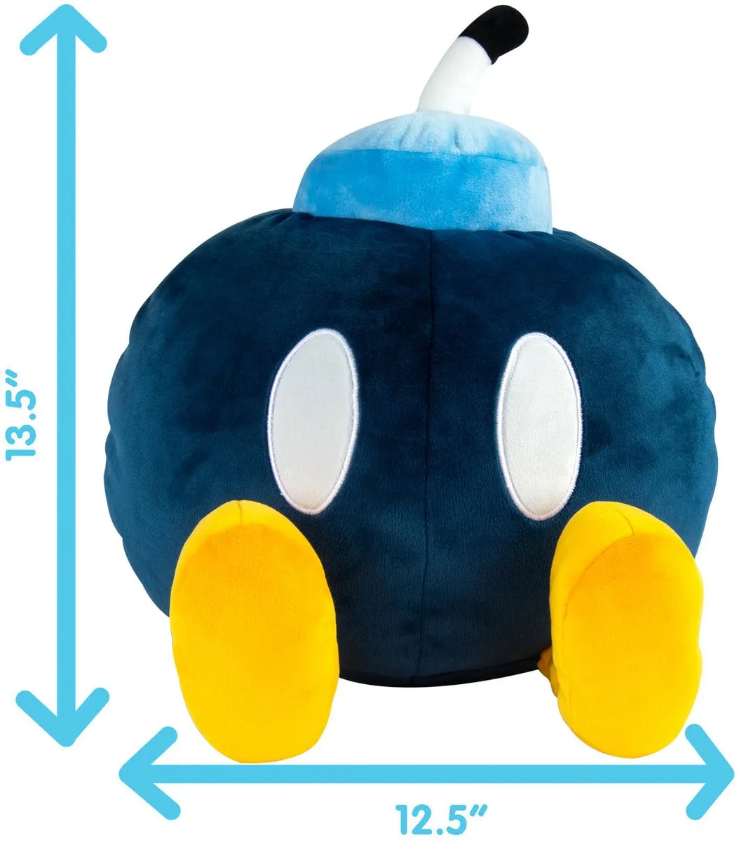 Tomy Super Mario MocchiMocchi Bob-omb Pluche - 38cm - Multicolor