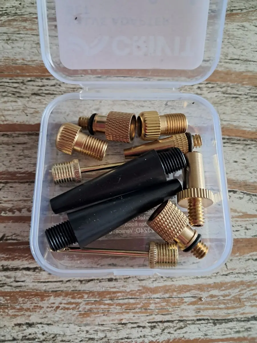 Crivit Fiets Ventiel adapter set 10 delig