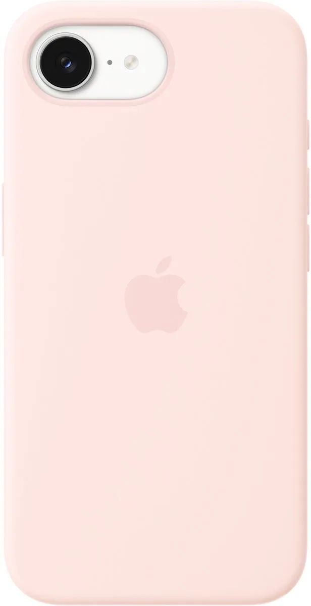 Apple iPhone 17e Silicone Hoesje MagSafe - Pastelroze - MHWJ4ZM/A
