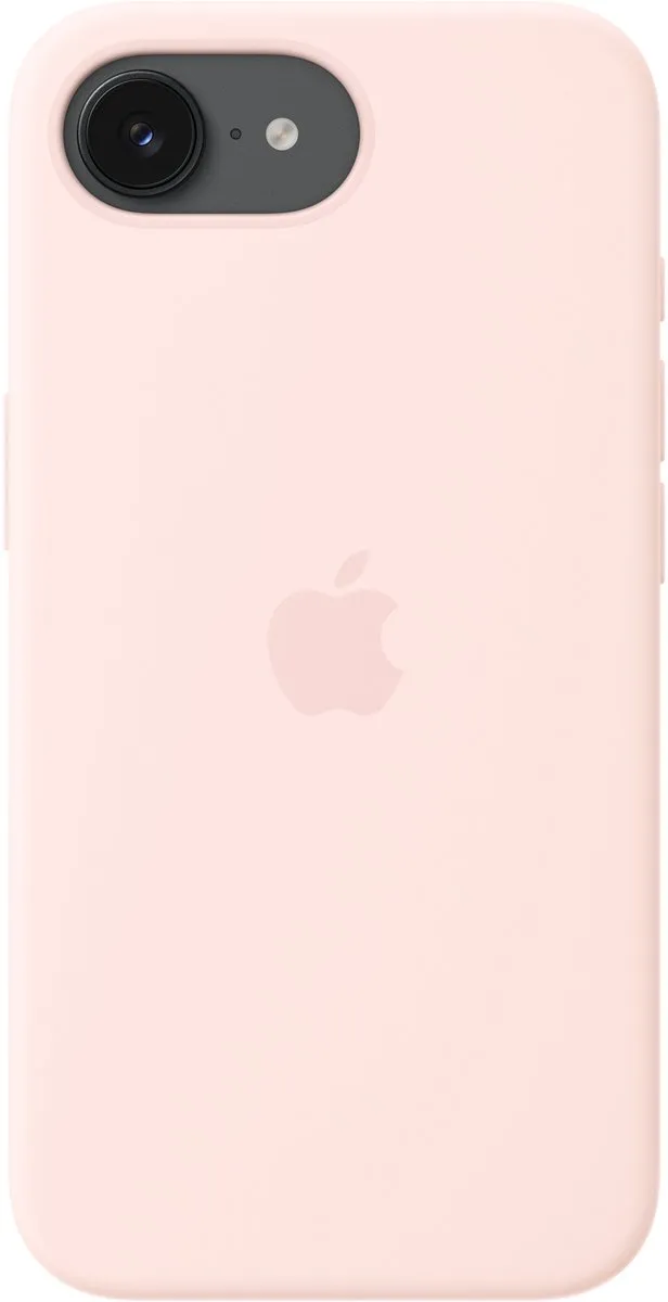 Apple iPhone 17e Silicone Hoesje MagSafe - Pastelroze - MHWJ4ZM/A