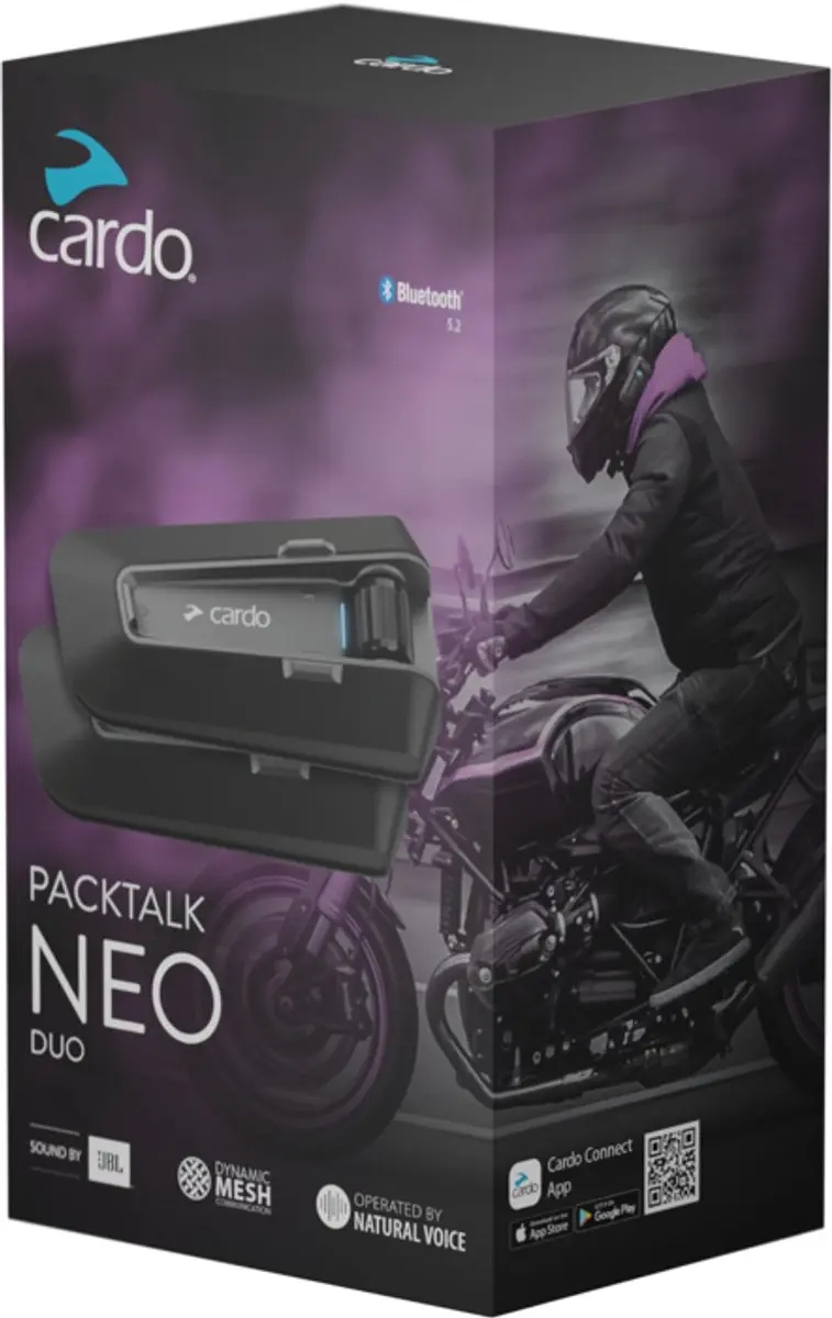 Cardo Packtalk Neo Dual Bluetooth Communicatiesysteem