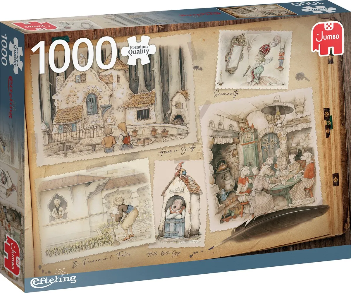 Jumbo Premium Collection Puzzel Anton Pieck Efteling