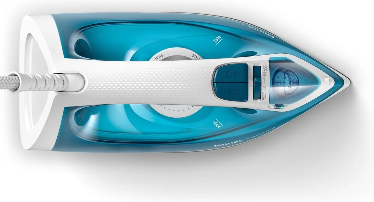 Philips EasySpeed GC1744/20 Stoomstrijkijzer - 2000W - Blauw/Wit