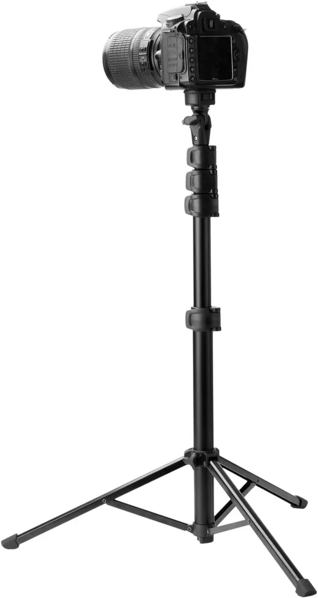 Rollei Comfort Max 2 Streaming Statief - Bluetooth Remote - Zwart