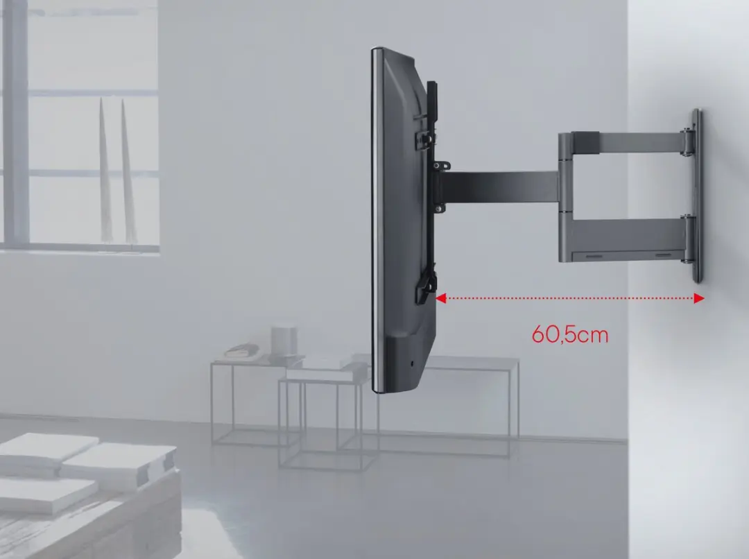 One For All WM5450 TV-beugel 77" - Antraciet - afbeelding 2 van 6