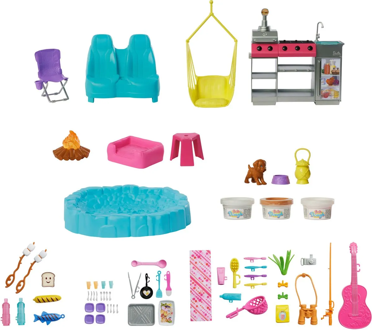 Barbie Droomcamper HRJ78 Speelset - Meerkleurig