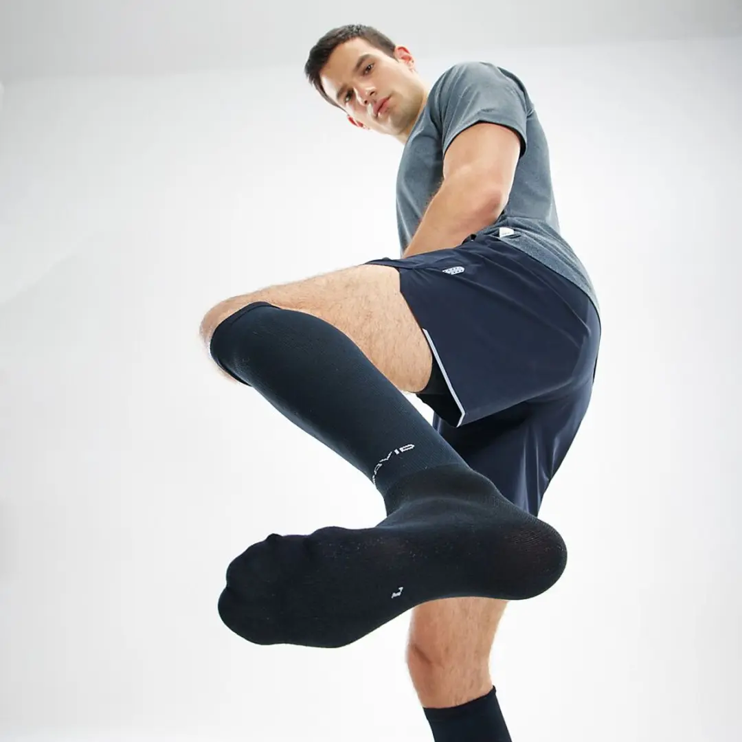 McDavid Elite Recovery Compressiesokken 8831R - XXL - Zwart