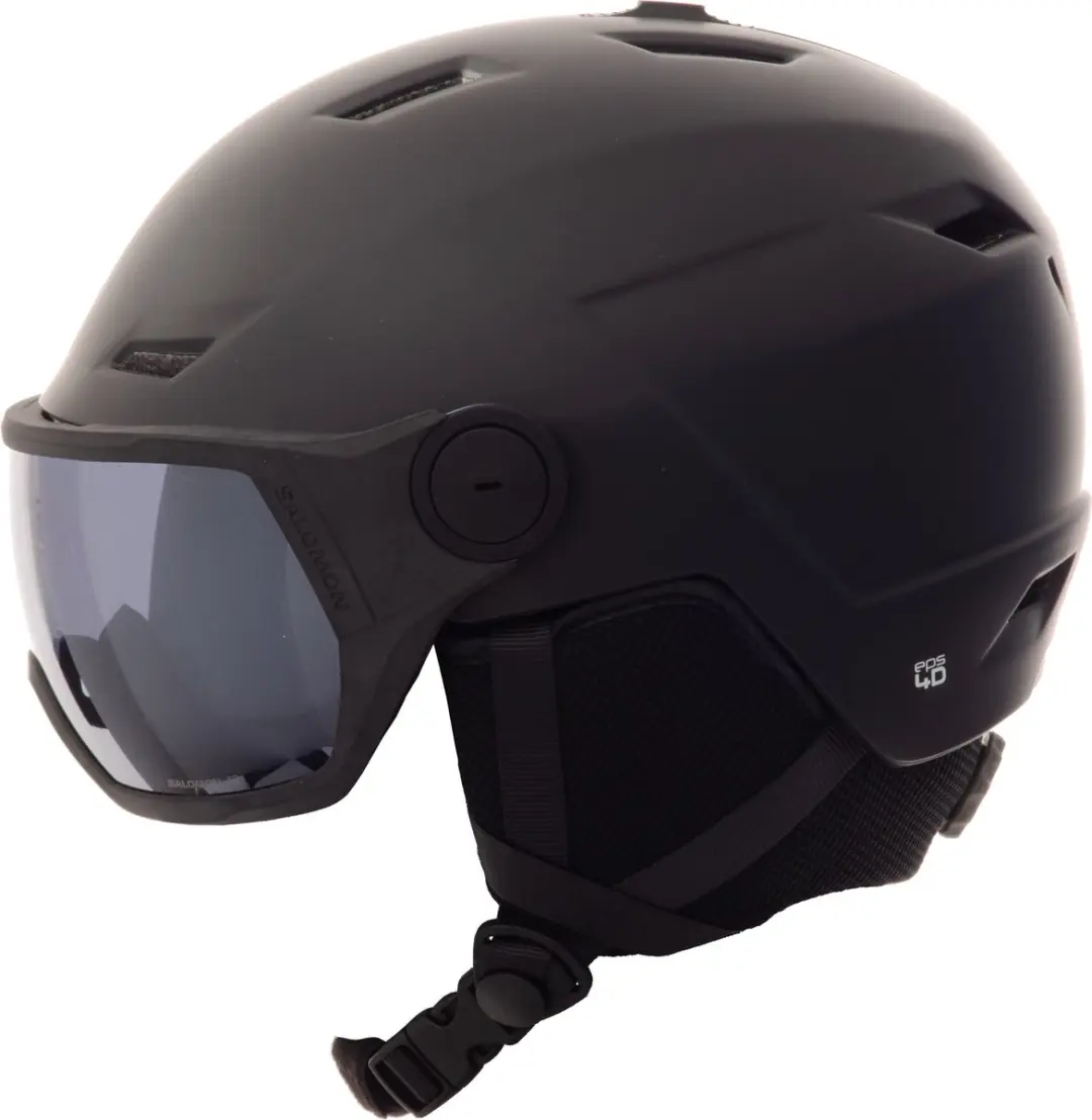 Salomon Pioneer Lt Skihelm - Matzwart - Maat 56-59cm - afbeelding 4 van 6