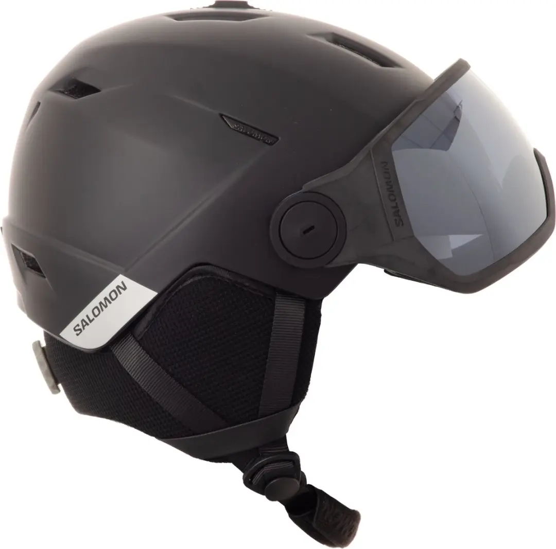 Salomon Pioneer Lt Skihelm - Matzwart - Maat 56-59cm - afbeelding 2 van 6