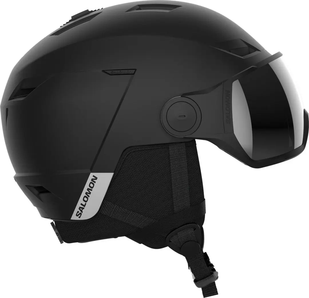 Salomon Pioneer Lt Skihelm - Matzwart - Maat 56-59cm - afbeelding 6 van 6
