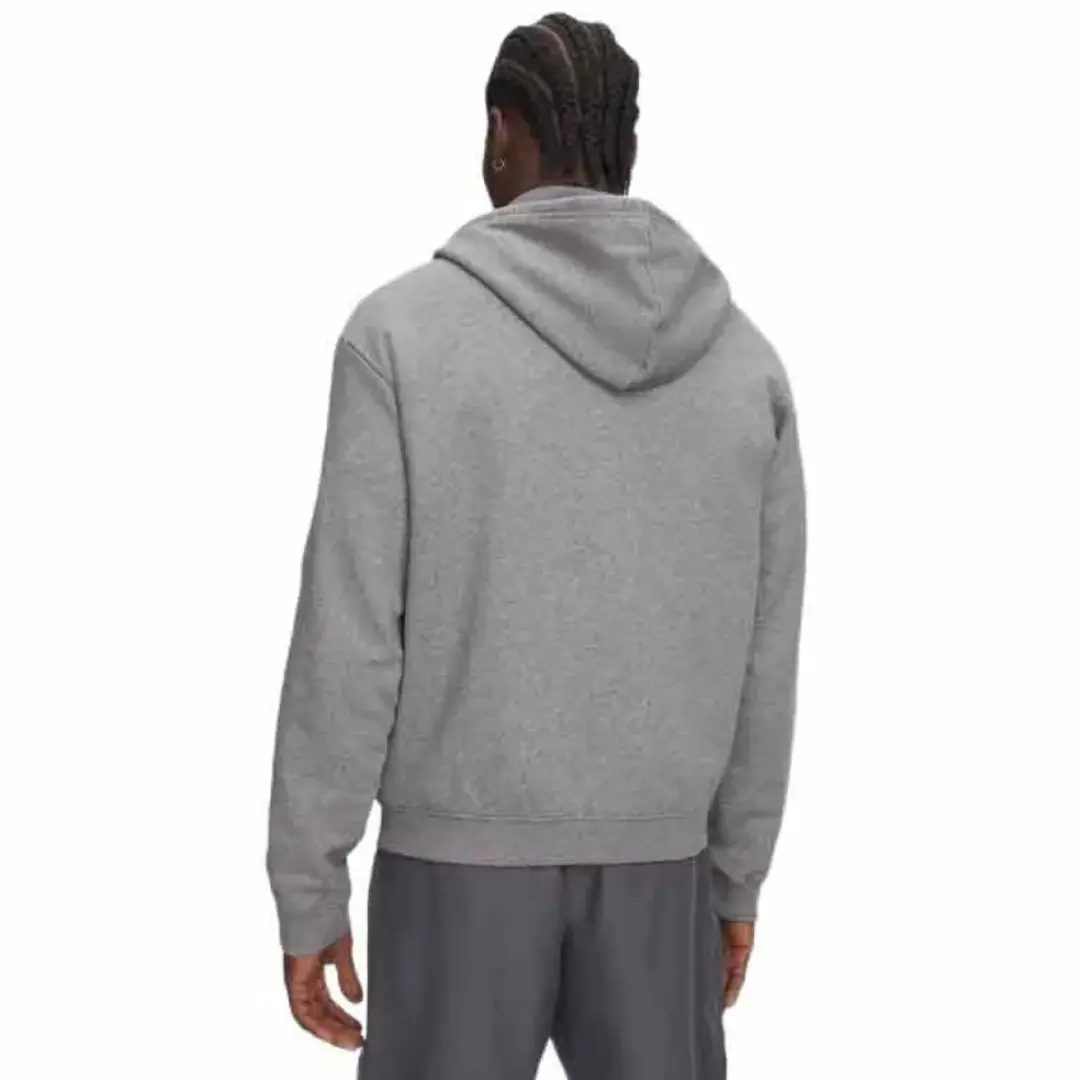 Under Armour Rival Zip Hoodie Heren XL - Zwart/Wit - afbeelding 6 van 6