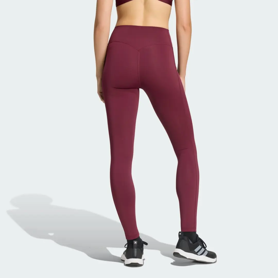 adidas Performance Optime Lange Workoutlegging XL - Bordeaux - afbeelding 3 van 6