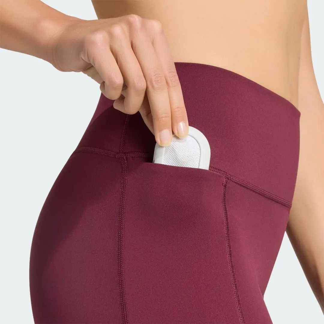 adidas Performance Optime Lange Workoutlegging XL - Bordeaux - afbeelding 2 van 6