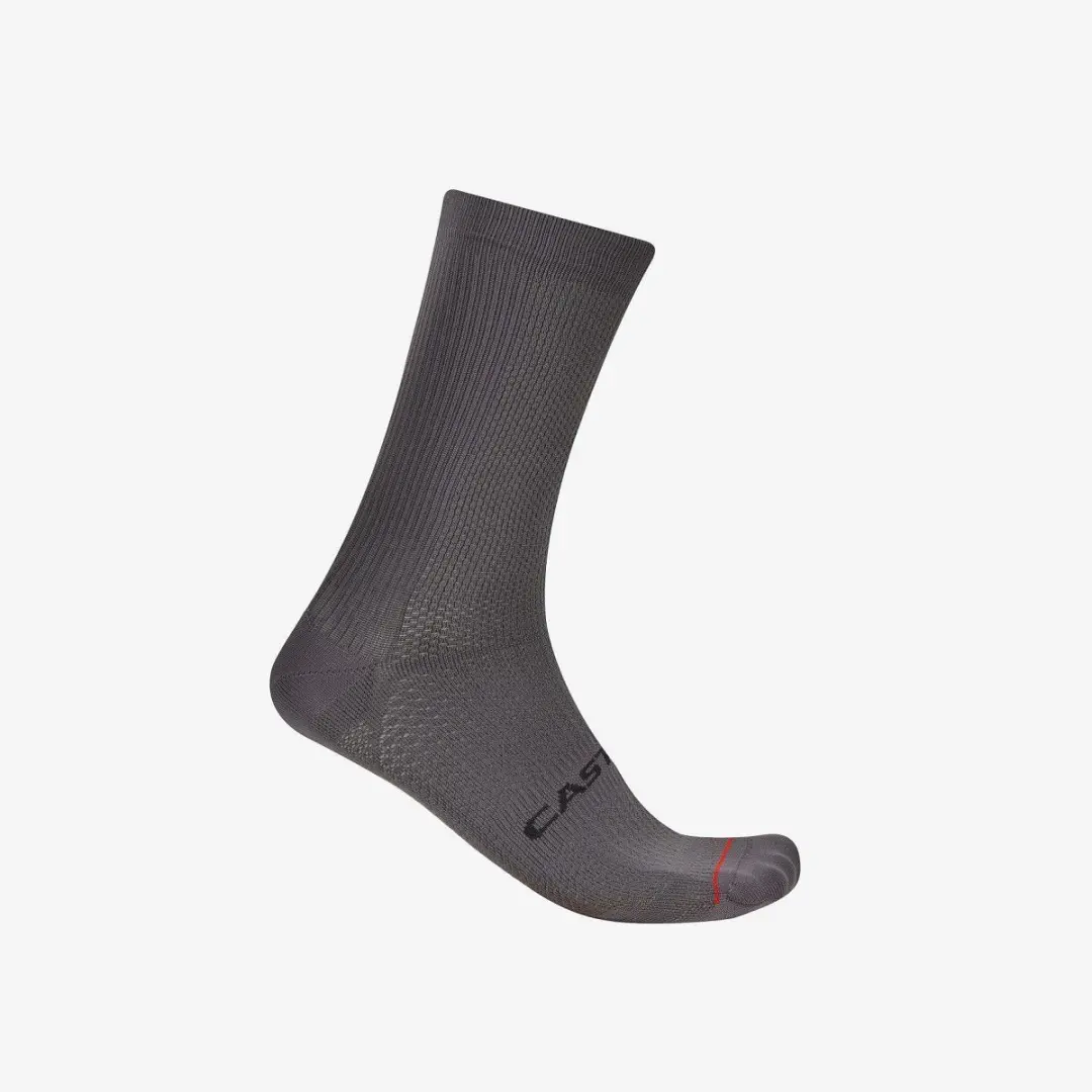 Castelli Espresso 18 Sokken - Grijs - EU 40-43