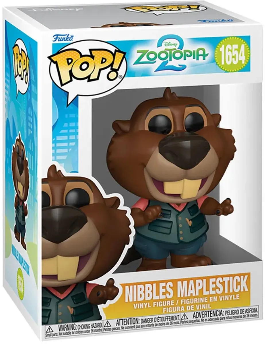 Funko Pop! Disney Zootopia 2 Nibbles Maplestick #1654 - Multicolor