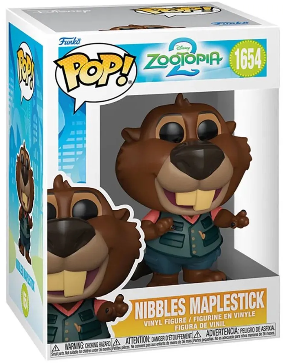 Funko Pop! Disney Zootopia 2 Nibbles Maplestick #1654 - Multicolor