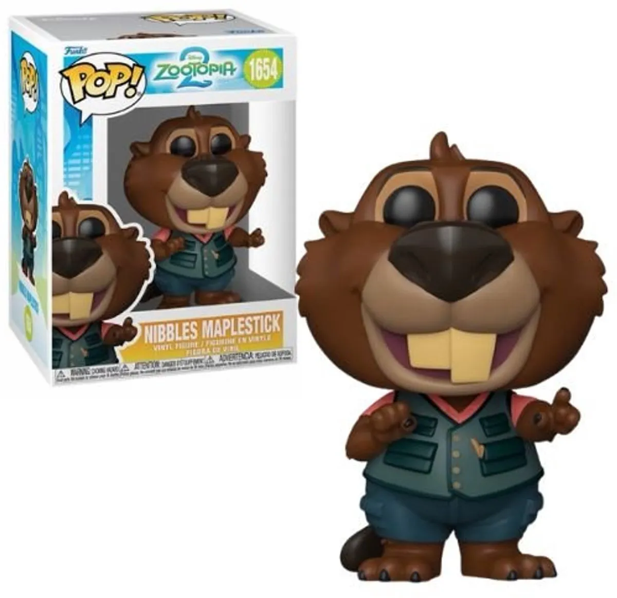 Funko Pop! Disney Zootopia 2 Nibbles Maplestick #1654 - Multicolor