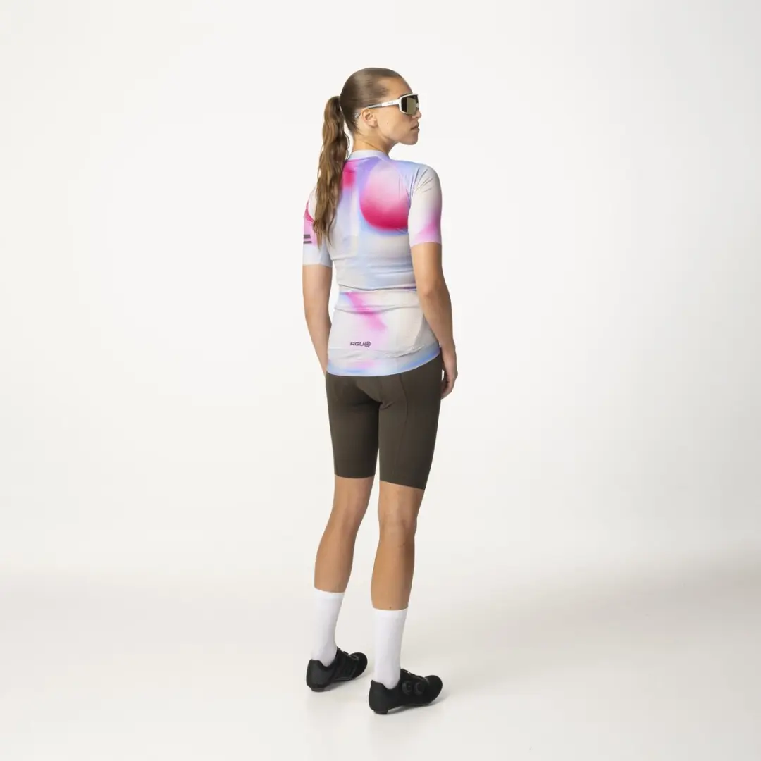 AGU Gradient Swirl Fietsshirt Dames XS - Multicolor - Aerodynamisch - afbeelding 3 van 6