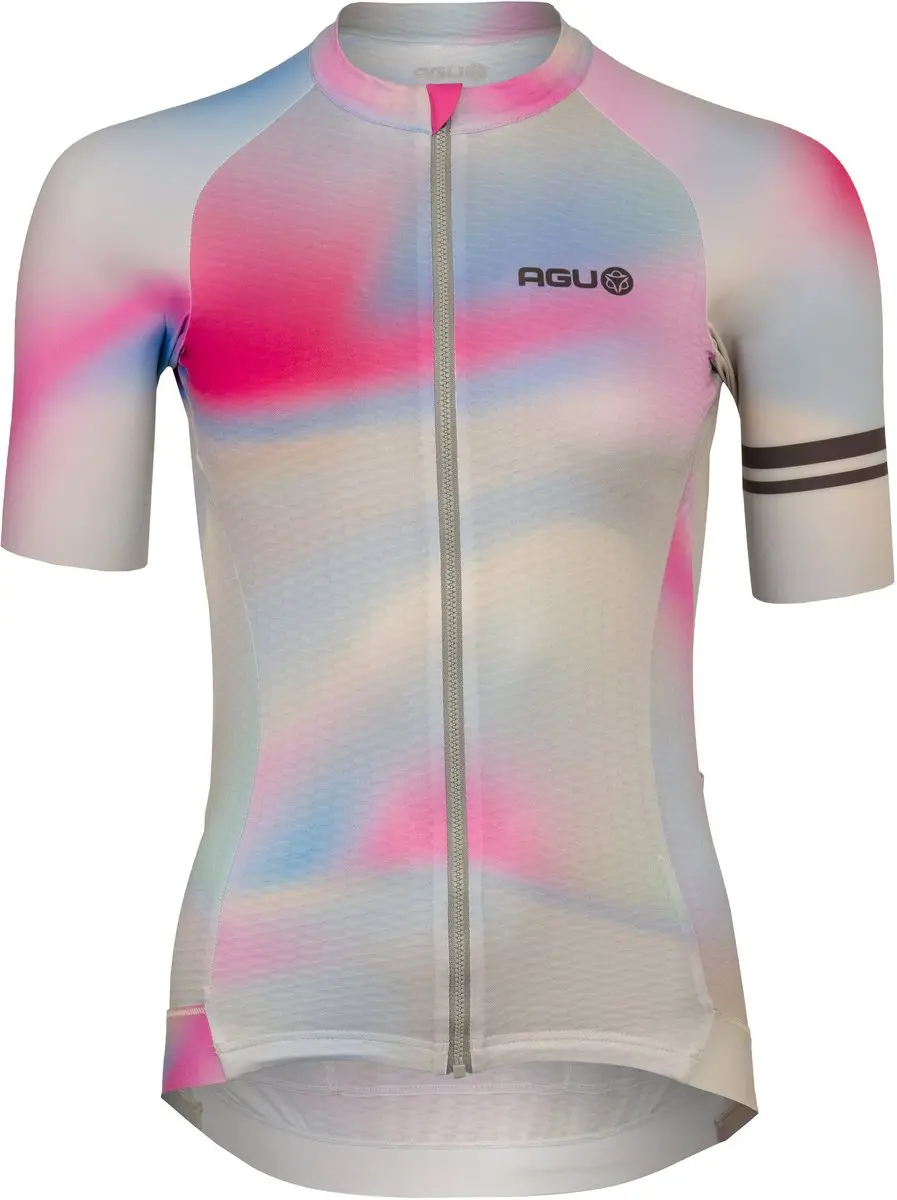 AGU Gradient Swirl Fietsshirt Dames XXL