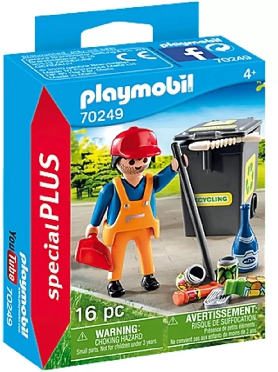 Playmobil Special Plus Straatveger 70249 - Multicolor