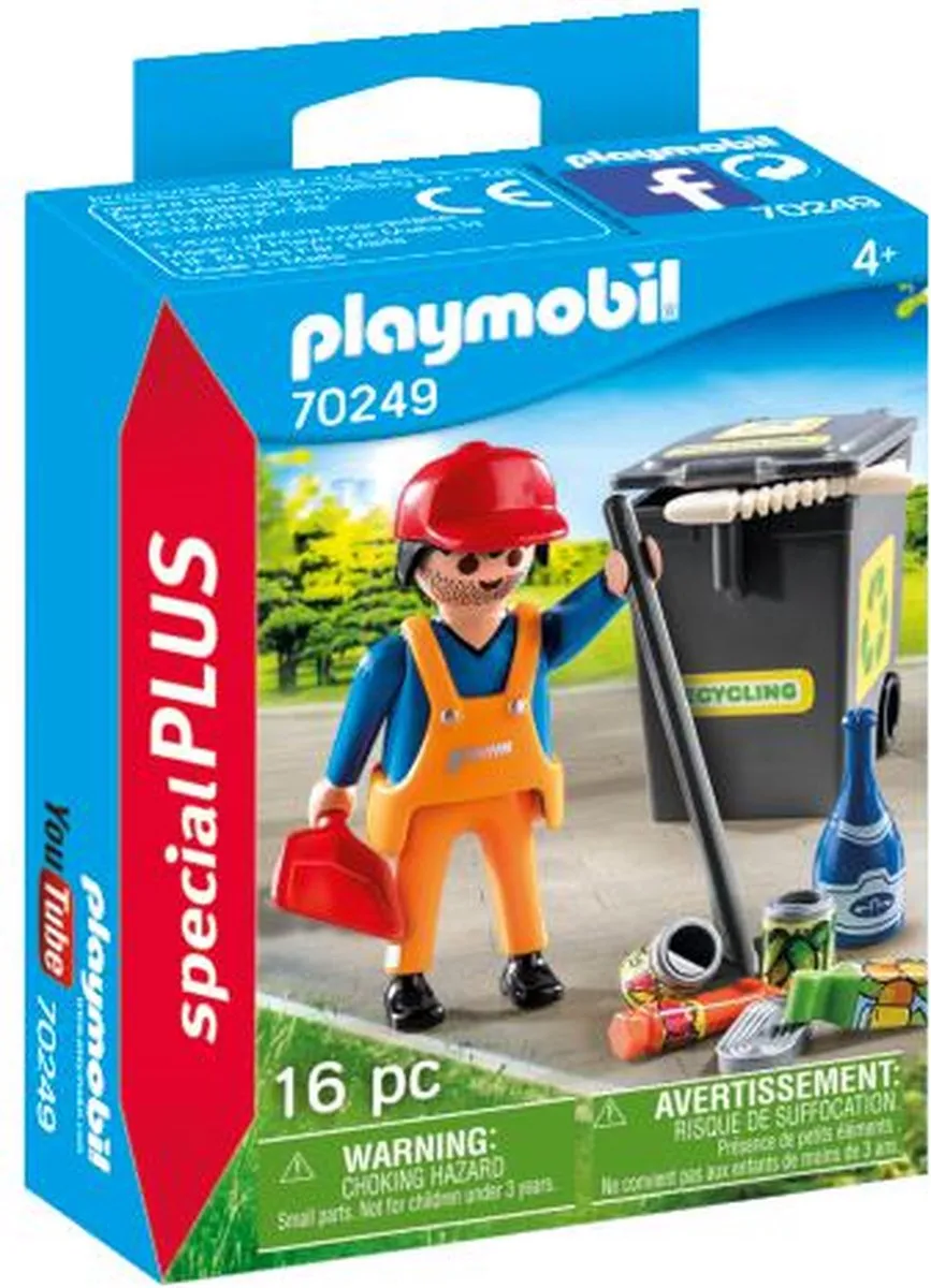 Playmobil Special Plus Straatveger 70249