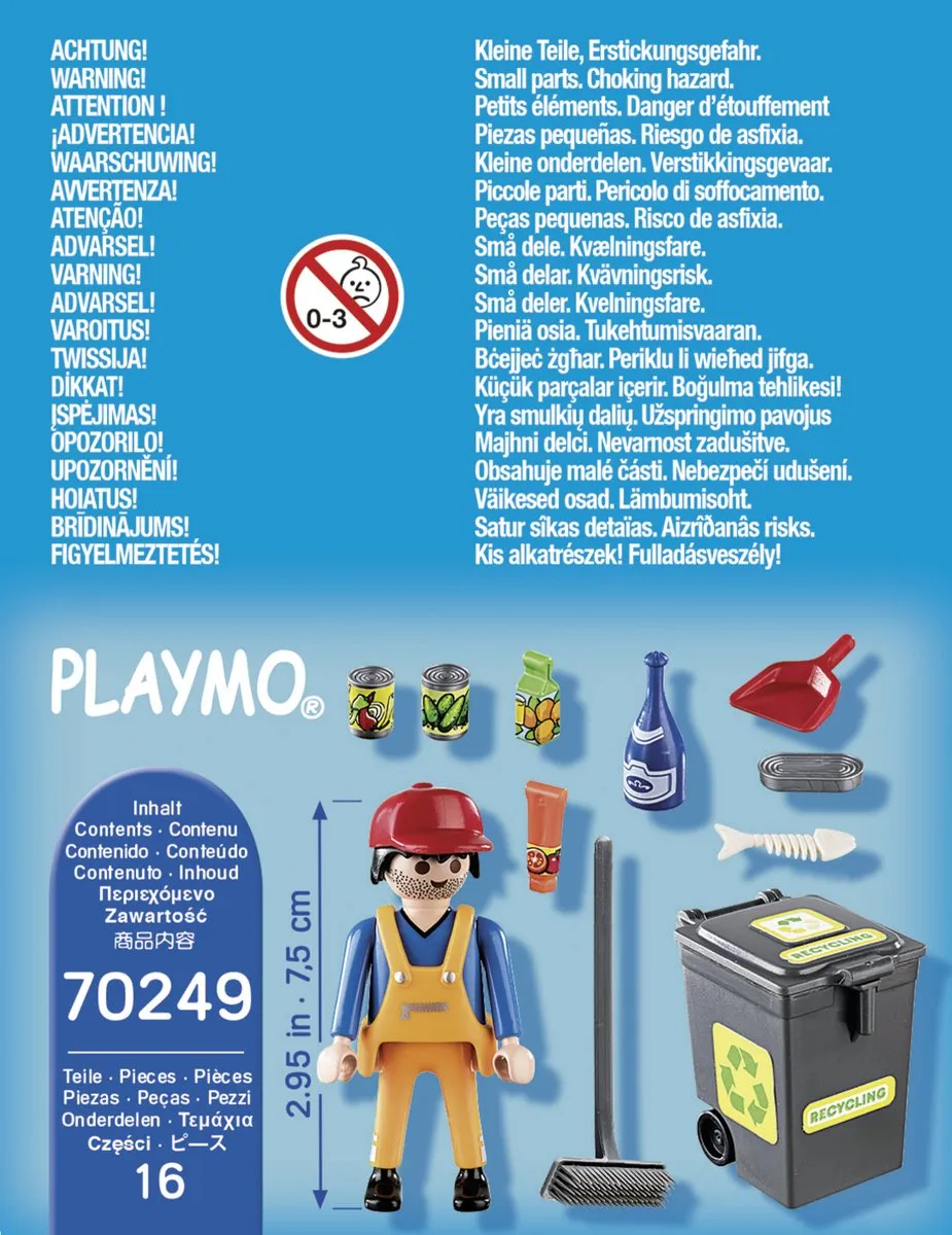 Playmobil Special Plus Straatveger 70249 - Multicolor