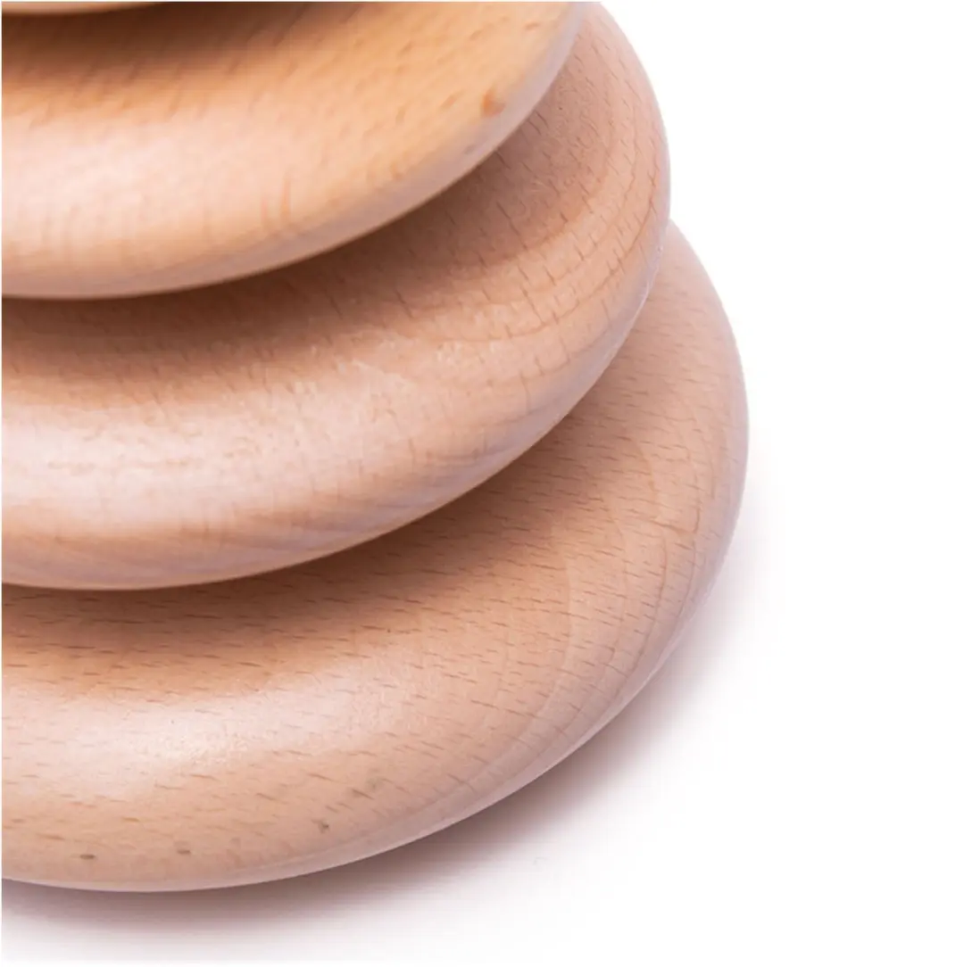 BIGJIGS Stapelblokken Balanceerspel 6 Stuks - Multicolor