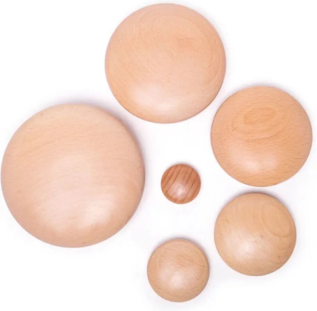 BIGJIGS Stapelblokken Balanceerspel 6 Stuks - Multicolor