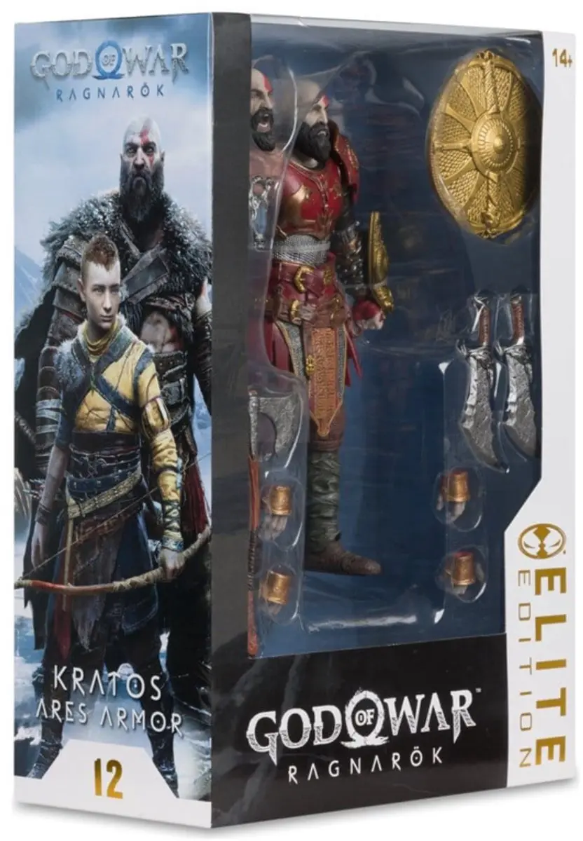 McFarlane Toys God of War Ragnarök Kratos Elite Edition 18cm - Multikleur - afbeelding 6 van 6