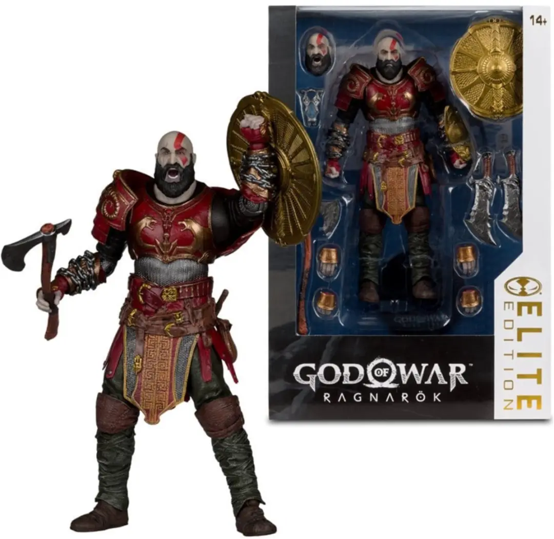 McFarlane Toys God of War Ragnarök Kratos Elite Edition 18cm - Multikleur
