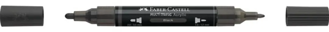 Acrylmarker Faber Castell Multimark 199 black