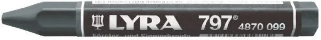 LYRA 797 Profi Merkkrijt zwart