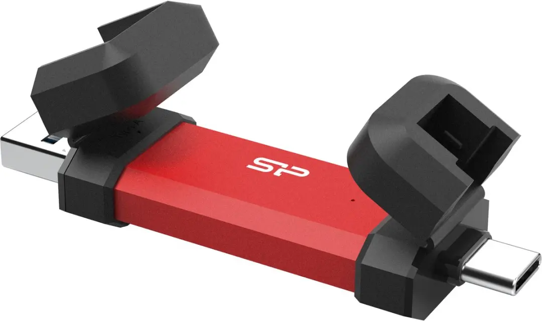 Silicon Power DS72 SP250GBUC3S72VPR USB-stick 250GB - Rood