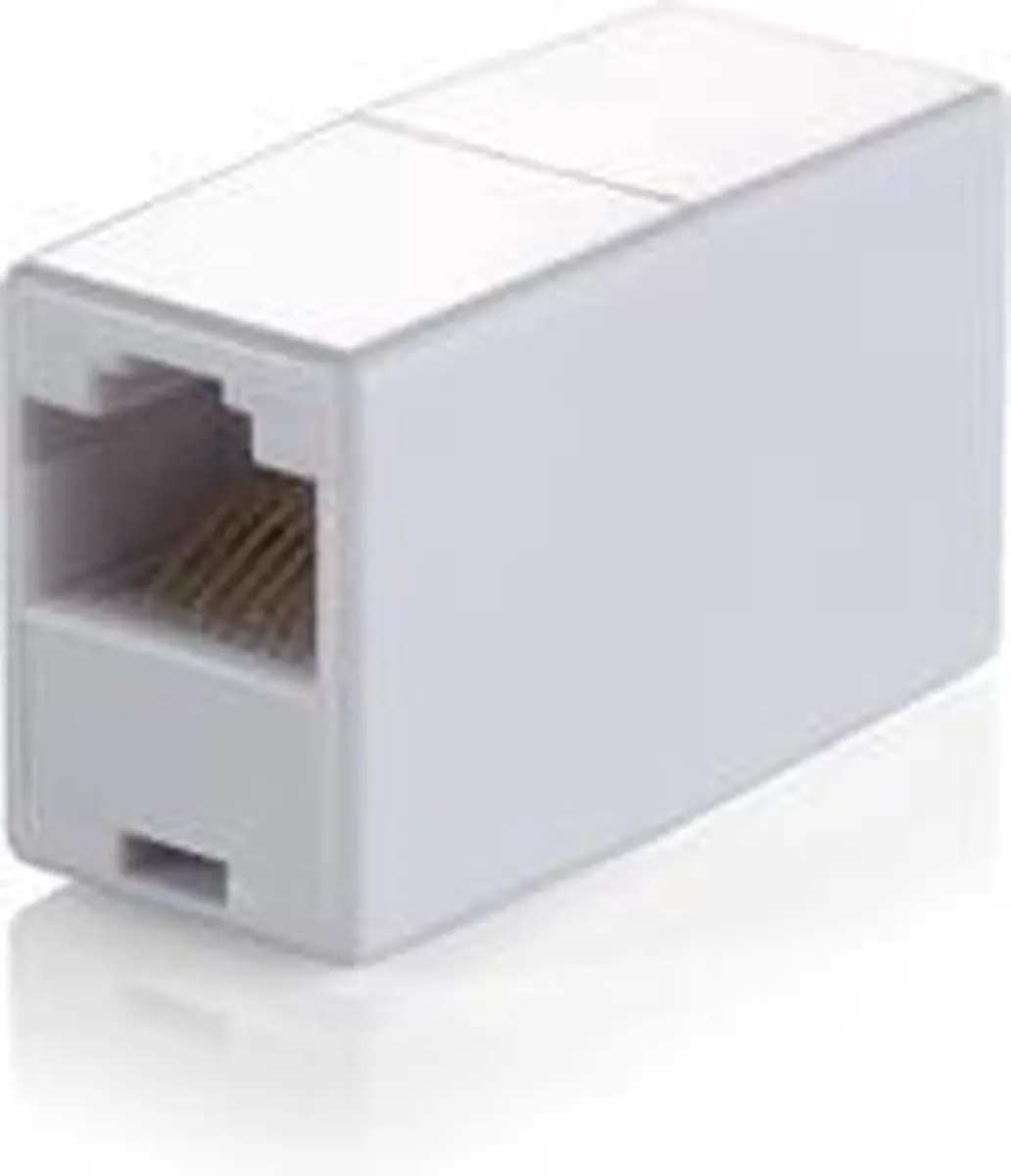 Modulair koppelstuk RJ-45 Wit