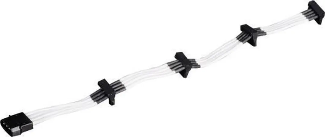 Adapter 4-Pin Molex > 4x 15-Pin SATA 30cm