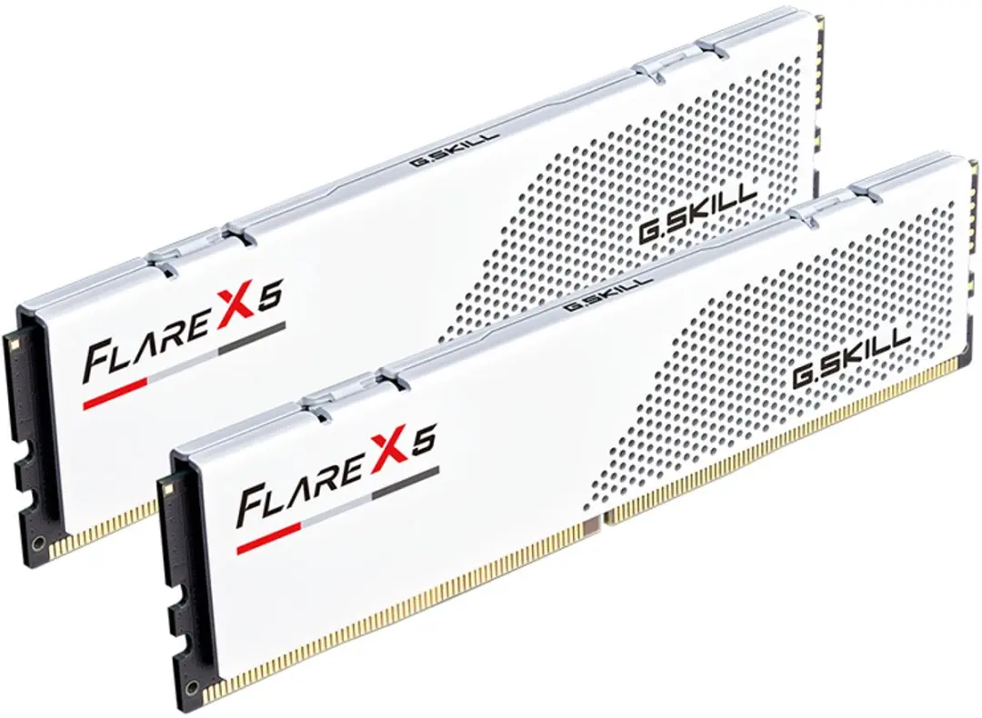 G.Skill FLARE X5 F5-6000J2836G32GX2-FX5W DDR5 64GB - 2x32GB - 6000MHz - Wit