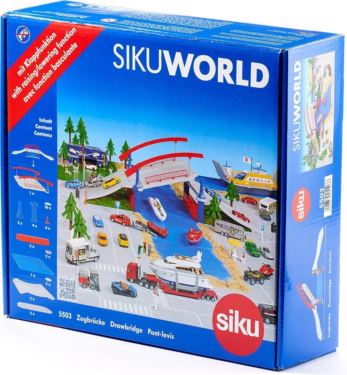 SIKU 5503 Trekbrug - Kunststof - Multi
