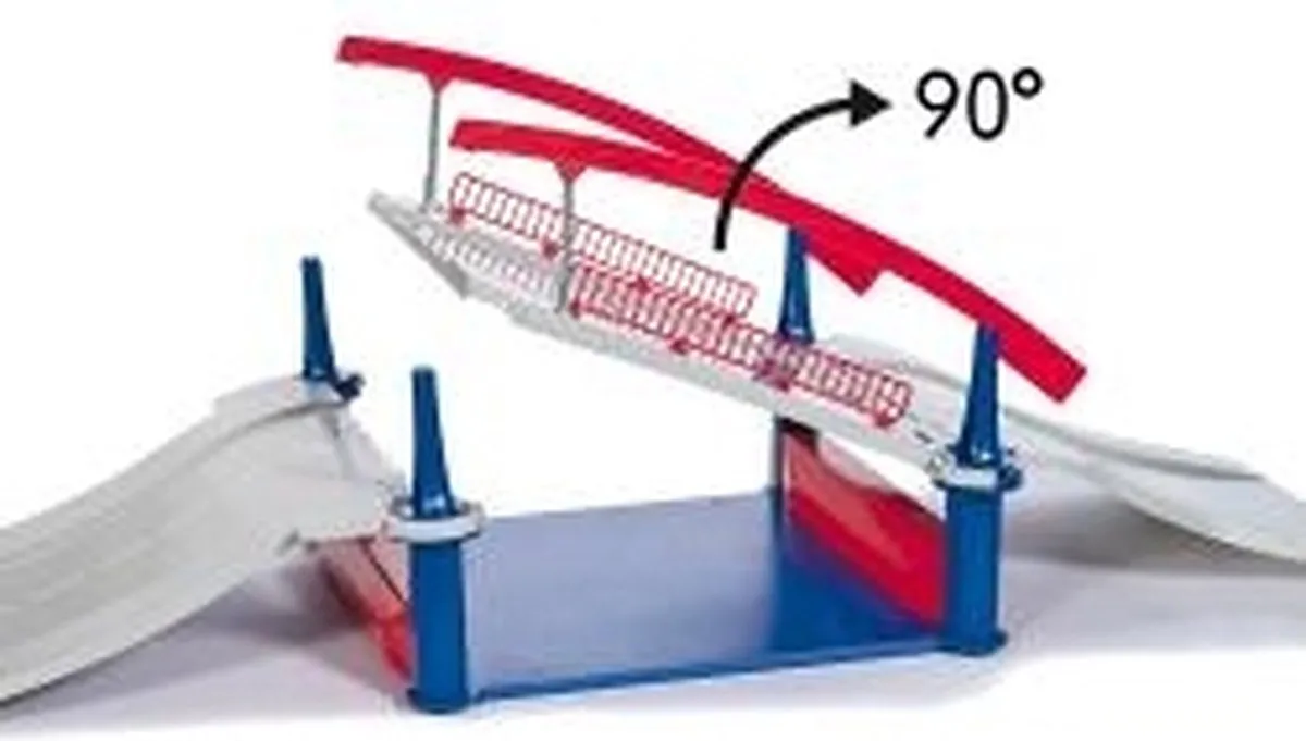 SIKU 5503 Trekbrug - Kunststof - Multi